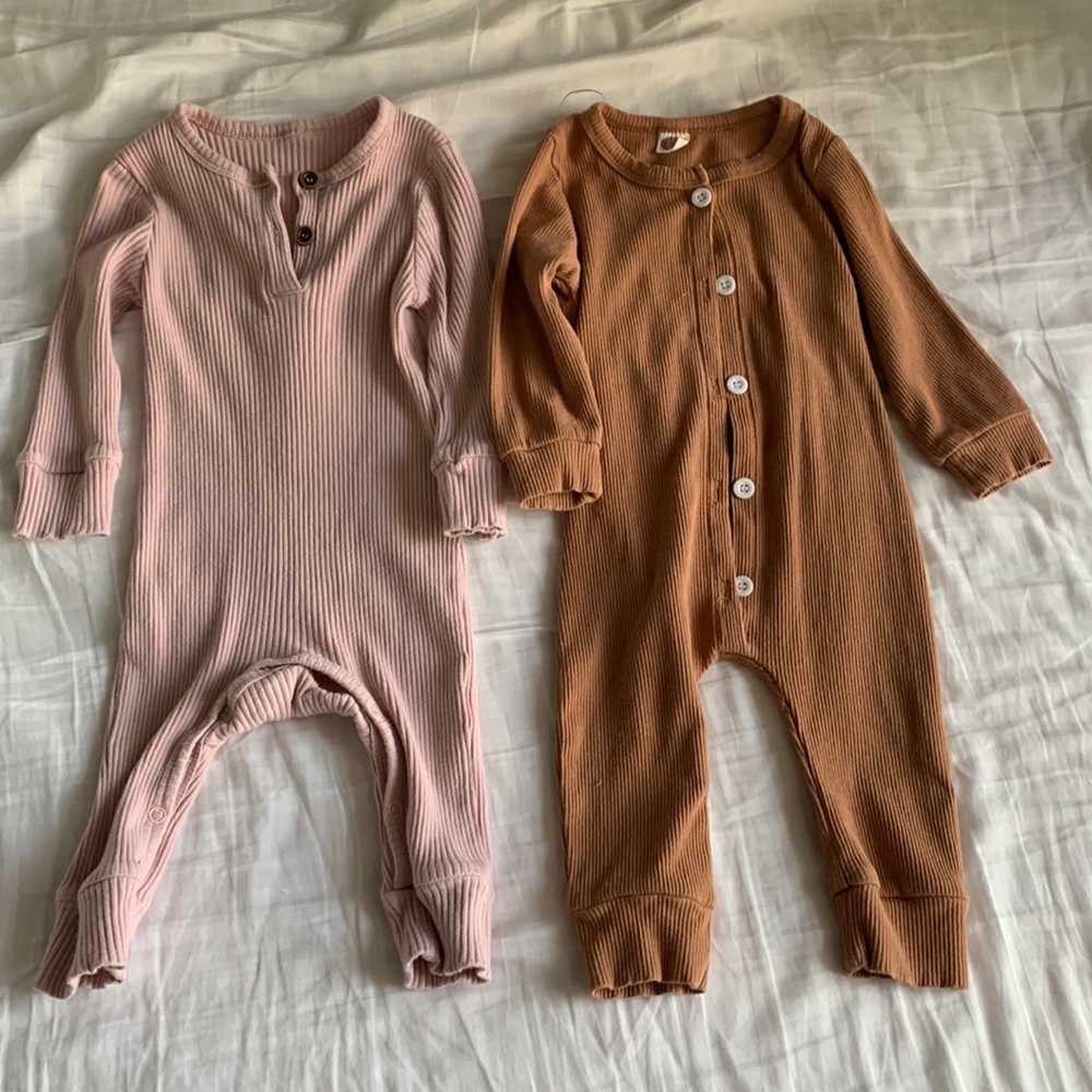 Amazon ribbed jumpsuit bundle